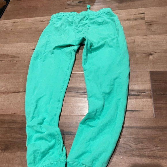 Like new teal lounge pants. - Picture 2 of 5